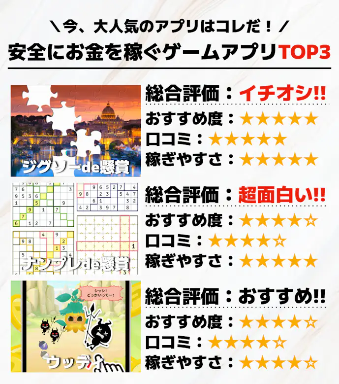 安全にお金を稼ぐゲームアプリTOP3.png