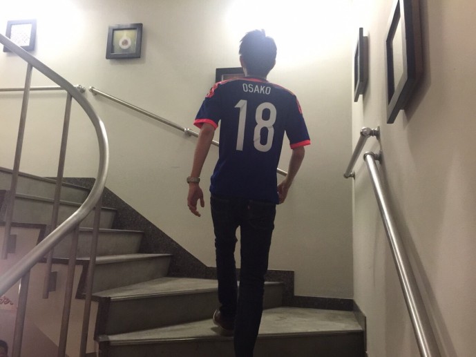 ユニフォーム　背中