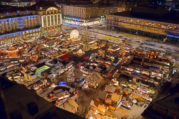 ドイツ・ドレスデンのクリスマスマーケット