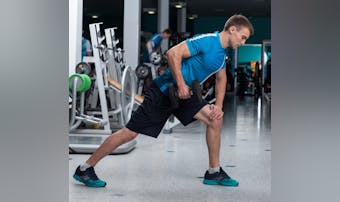 レッグランジの効果的なやり方。強い...