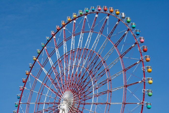 パレットタウンでお台場デート