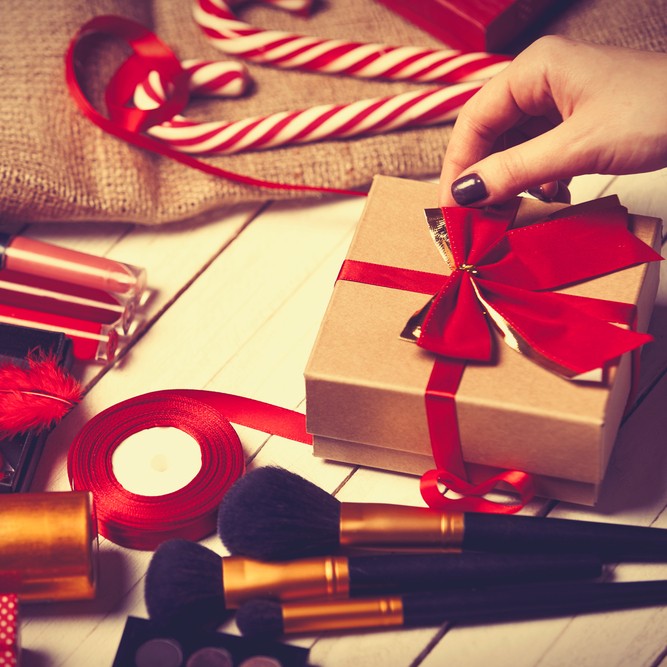 美容グッズのクリスマスプレゼント。...
