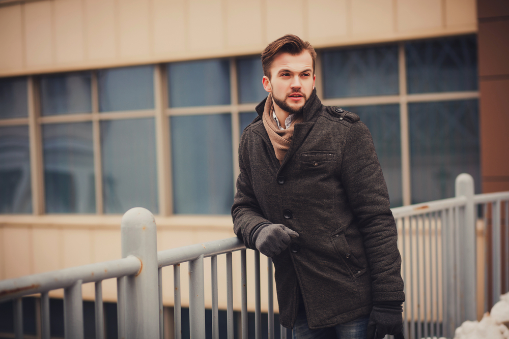 メンズコートでデキるビジネスマンに...