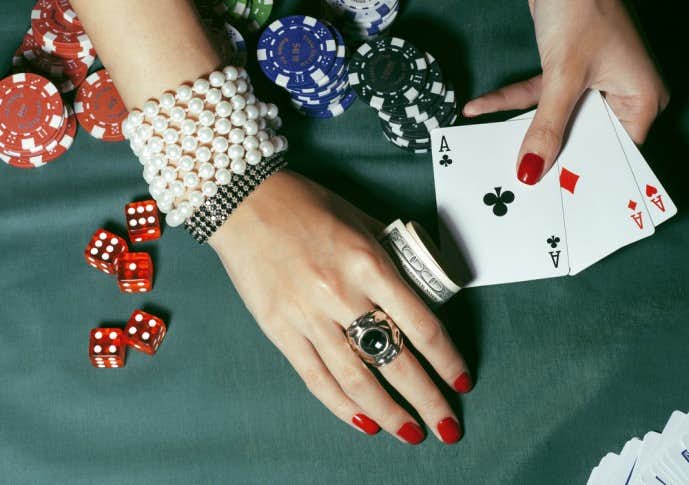 結婚をギャンブルと考えている女性