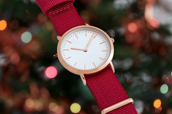 新品未使用正規品 新品 腕時計 数字タイプ ビジネス 白 3